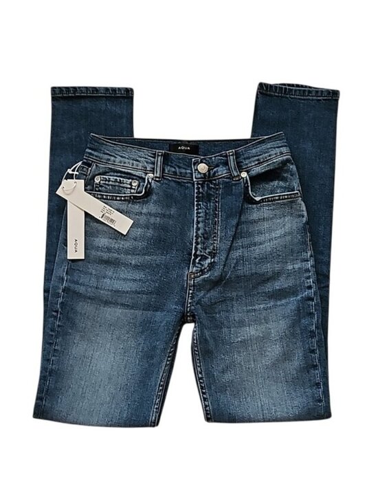Aqua Denim - Aqua Bloomingdales Denim The Stella Skinny Jean Womens Size 24 (00) Dakota New